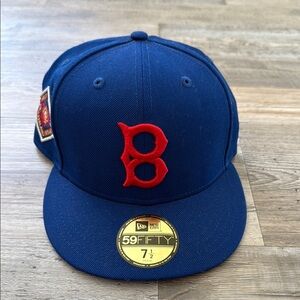 New Era Blue and Red Baseball Cap